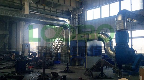 機械加工制造業(yè)焊煙除塵凈化系統(tǒng)書案例竣工