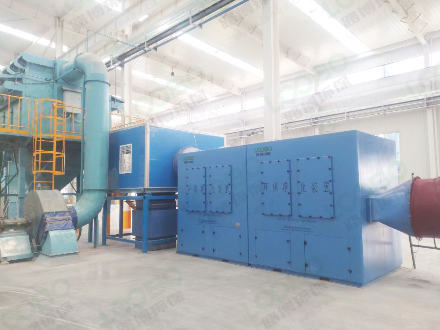 打磨除塵凈化系統(tǒng)竣工-機械行業(yè)案例展示