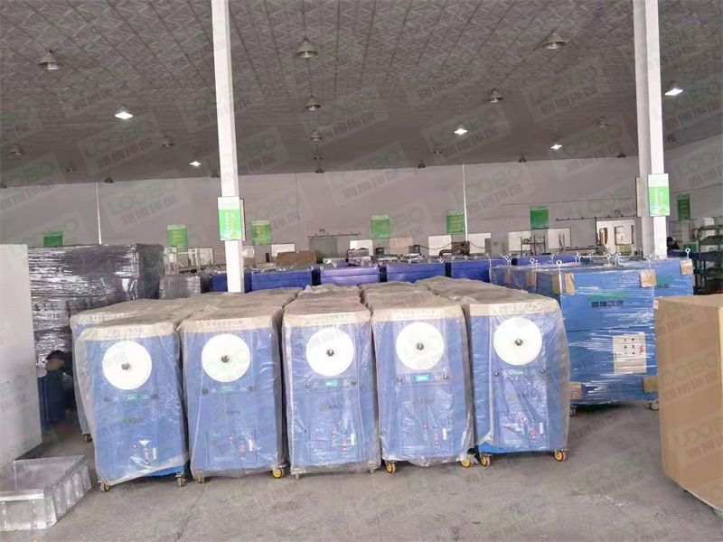 青島路博又一批移動(dòng)式焊煙凈化器發(fā)往重慶