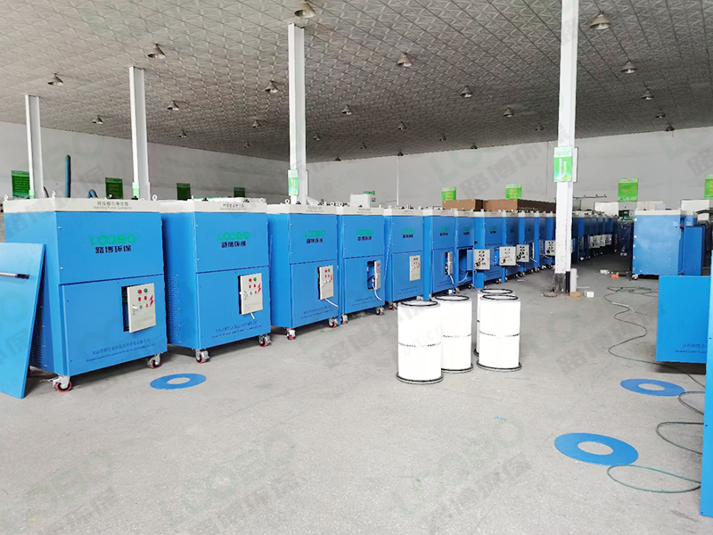 這么一臺移動式焊接煙塵凈化器便能解決您的車間焊煙污染問題