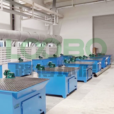 打磨車間除塵設備推薦---打磨除塵臺