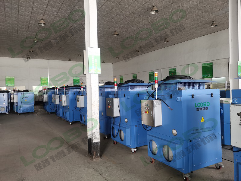 一批移動(dòng)有機(jī)廢氣一體機(jī)調(diào)試完畢準(zhǔn)備發(fā)貨