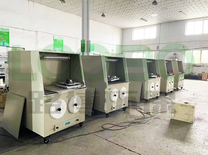 路博環(huán)保|一批打磨除塵臺(tái)已送往客戶(hù)目的地