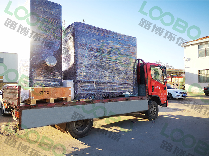 濾筒除塵一體機發(fā)貨湖南，助力環(huán)保，我們從未松懈