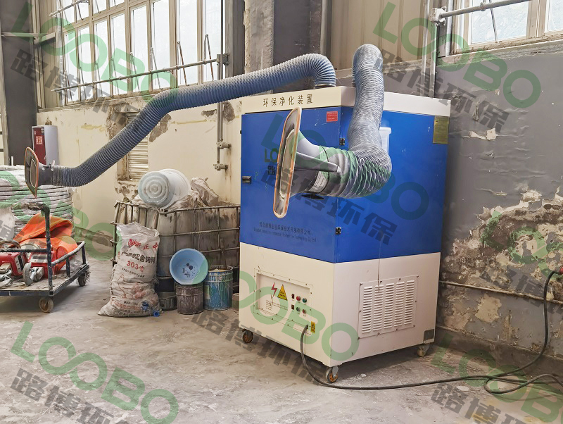 移動式廢氣凈化小能手，有機(jī)廢氣凈化一體機(jī)，輕松凈化空氣